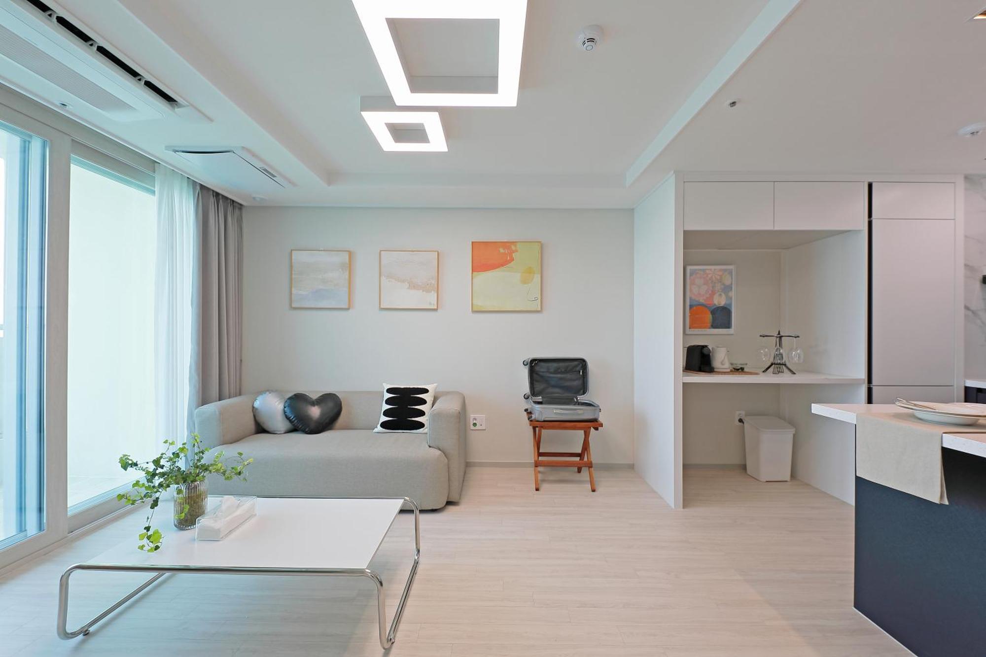 Apartamento Elmomento Songdo Ciudad Metropolitana de Ciudad Metropolitana de Busan Exterior foto
