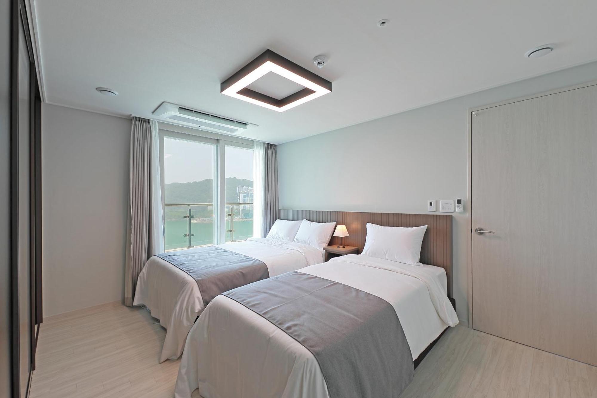 Apartamento Elmomento Songdo Ciudad Metropolitana de Ciudad Metropolitana de Busan Habitación foto
