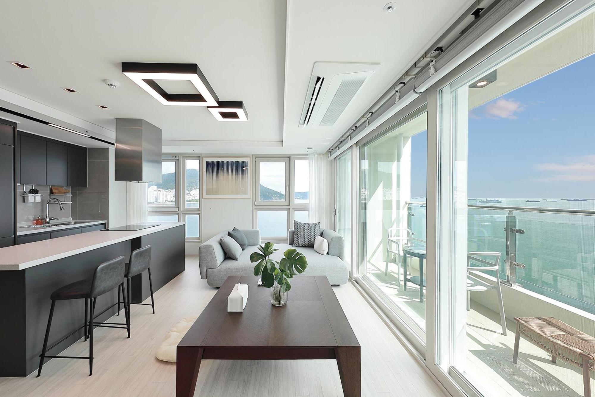 Apartamento Elmomento Songdo Ciudad Metropolitana de Ciudad Metropolitana de Busan Exterior foto